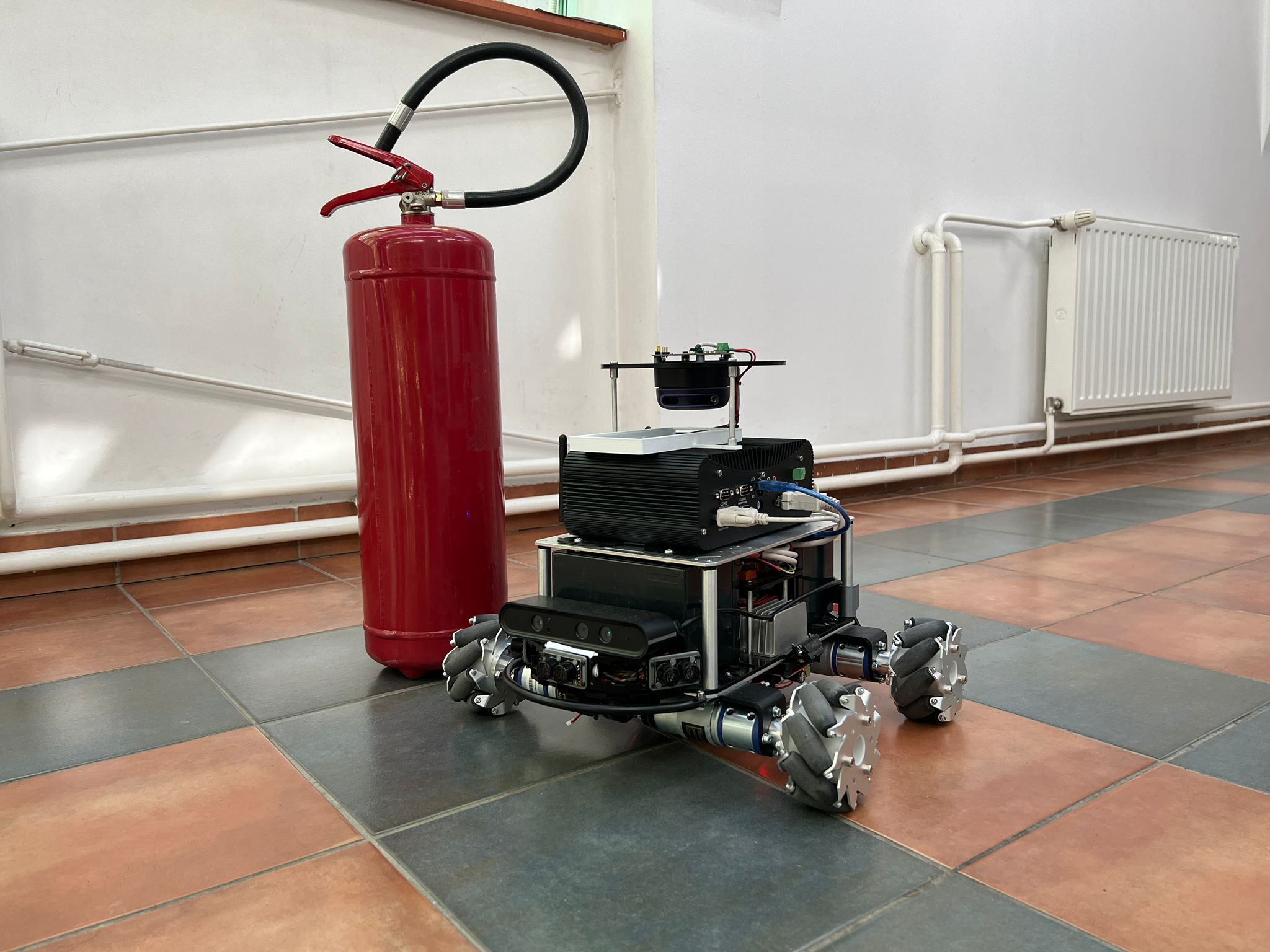FireBot – autonomni robotski nadzorni sustav za za prevenciju vatre, ranu detekciju i gašenje